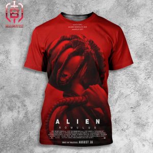 New Poster For Alien Romulus Only In Theaters August 16 All Over Print Shirt
