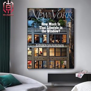 New York Magazine ASME Best Cover 2024 Best Local Magazine Cover How Much Is That Lifestyle in the Window By Gail Albert Halaban Home Decor Poster Canvas