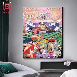 Official New One Piece Volume 109 Cover Shounen Jump Comics Home Decor Poster Canvas