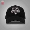 Oklahoma Sooners Four-Peat NCAA Softball Women’s College World Series Champions Snapback Classic Hat Cap