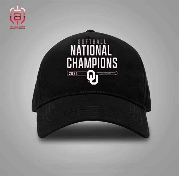 Oklahoma Sooners 2024 NCAA Softball Women’s College World Series Champions Snapback Classic Hat Caps