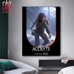 Osha And Pip In The Acolyte A Star Wars Original Series Streaming Tuesdays Only On Disney Plus Home Decor Poster Canvas