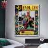 Pearl Jam Event Merch Art Poster By Van Orton At Tottenham Hotspur Stadium London UK On June 29th 2024 Home Decor Poster Canvas