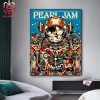 Pearl Jam Event Merch Art Poster By Ian Willams At Tottenham Hotspur Stadium London UK On June 29th 2024 Home Decor Poster Canvas