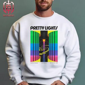 Pretty Lights VIP Poster For Two Night Stop At The Hampton Coliseum In Hampton VA On May 31st And June 1st 2024 Unisex T-Shirt