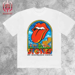 Rolling Stones Event Tee For Mercedes Benz Stadium On Atlanta GA On June 7th 2024 Unisex T-Shirt