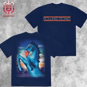 Rolling Stones Event Tee For Show At Empower Field At Mile High Denver CO On June 20th 2024 Two Sides Unisex T-Shirt