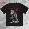 Rolling Stones Merch Lithograph Poster For Show At Lincoln Financial Field In Philadelphia PA On June 11th 2024 Two Sides Unisex T-Shirt
