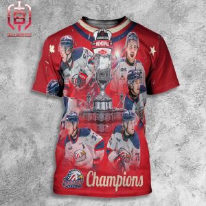 Saginaw Spirit Have Won The 2024 Memorial Cup Champions Presented By Dow All Over Print Shirt