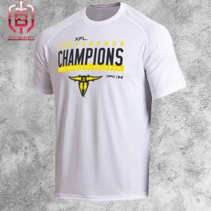 San Antonio Brahmas Under Armour On-Field XFL Conference Champions Unisex T-Shirt