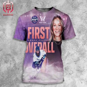 Sarah Fillier Is The First Overall Pick In The 2024 PWHL Draft By PWHL New York All Over Print Shirt