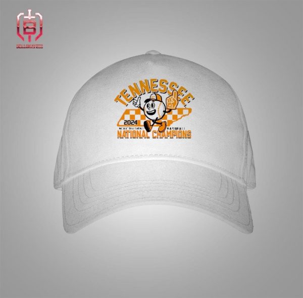 Tennessee Volunteers 2024 NCAA Men’s Baseball College World Series Champions Mascot Snapback Classic Hat Cap
