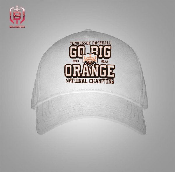 Tennessee Volunteers Champion 2024 NCAA Men’s Baseball College World Series Champions Go Big Orange Snapback Classic Hat Cap