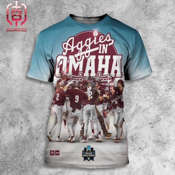 Texas A&M Rattling Bogging Way To Omaha 2024 NCAA Men’s Baseball College Wolrd Series All Over Print Shirt
