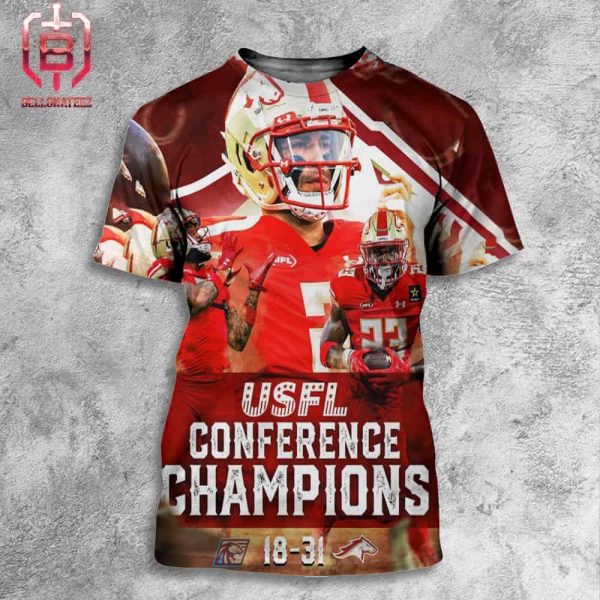 The Birmingham Stallions Are Heading To The Ufl Championship Game With 2024 USFL Champions All Over Print Shirt