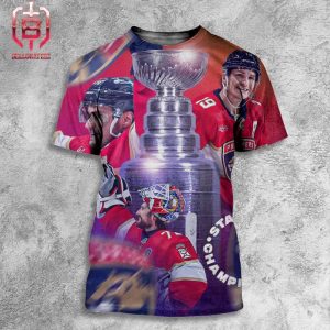 The Florida Panthers Win The Stanley Cup For The First Time In Franchise History All Over Print Shirt