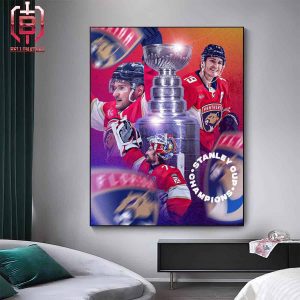 The Florida Panthers Win The Stanley Cup For The First Time In Franchise History Home Decor Poster Canvas