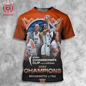 The Minnesota Lynx Have Defeated The Liberty To Claim The Title As Champions Of The 2024 WNBA Commissioner’s Cup All Over Print Shirt