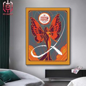 The Smashing Pumpkins Event Poster At Zag Arena Hannover On June 21st 2024 Home Decor Poster Canvas