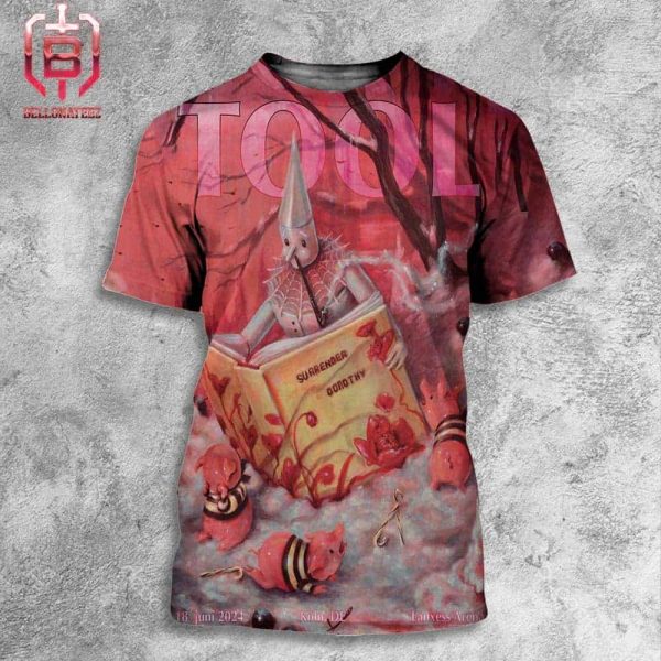 Tool Effing Tool Limited Merch Poster At The Lanxess Arena Koln DE On June 18th 2024 All Over Print Shirt