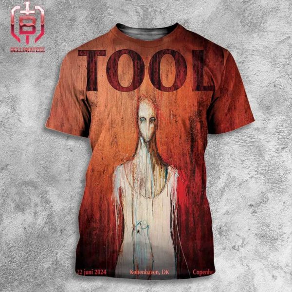 Tool Effing Tool Merch Limited Poster At Copnehell In Kobenhaven DK On 22 June 2024 All Over Print Shirt