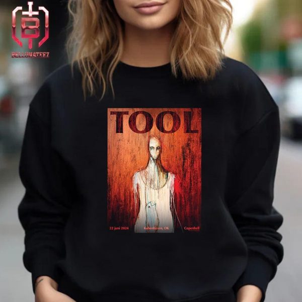 Tool Effing Tool Merch Limited Poster At Copnehell In Kobenhaven DK On 22 June 2024 Unisex T-Shirt