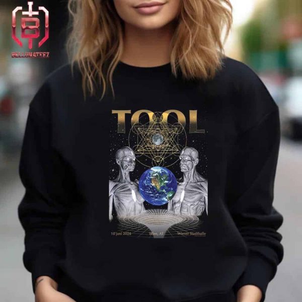 Tool Effing Tool Merch Limited Poster For Show At Wiener Stadthalle In Wien AT On June 10th 2024 Unisex T-Shirt