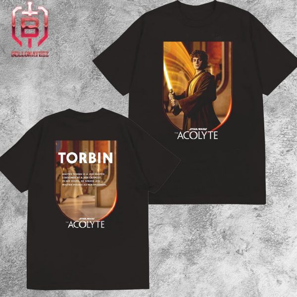 Torbin In The Acolyte A Star Wars Original Series Streaming Tuesdays Only On Disney Plus Two Sides Unisex T-Shirt