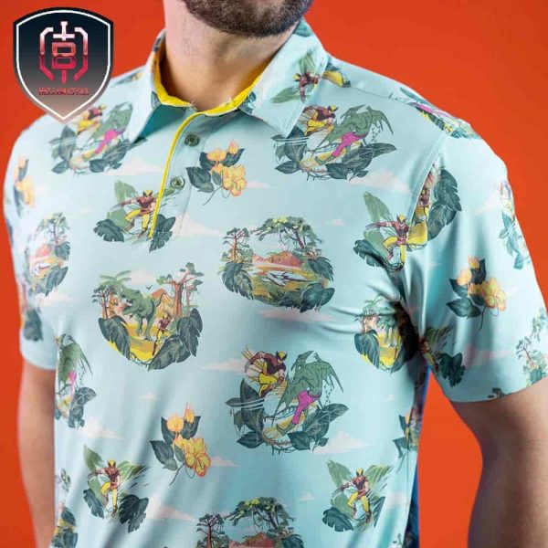 Xmen Savage Land All Day RSVLTS Politeness For Summer Polo Shirts