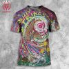 Blink-182 One More Time Tour 2024 Merch Limited Event Poster At Wells Fargo Center In Philadelphia PA On July 26th 2024 All Over Print Shirt