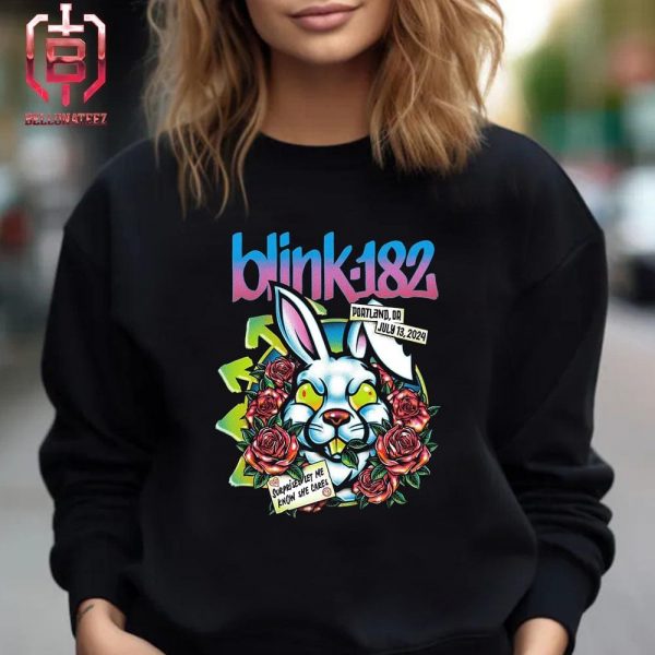 Blink-182 One More Time Tour 2024 Event Merch Tee At Moda Center Portland Oregon On July 13th 2024 Unisex T-Shirt
