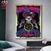 Dead And Company Dead Forever Merch Limited White Swirl Foil Poster At The Sphere Las Vegas NV On July 13th 2024 Home Decor Poster Canvas