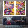 Dead And Company Dead Forever Pop Up Merch Poster At The Sphere Las Vegas NV On July 11 2024 Home Decor Poster Canvas