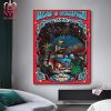 Dead And Company Merch Event Poster By Chris Dyer Dead Forever At The Sphere Las Vegas NV On July 4th 5th 6th 2024 Home Decor Poster Canvas