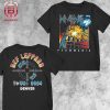 Def Leppard Pyromania The Stadium Summer Tour 2024 Event Tee At Comerica Park Detroit MI On July 18th 2024 Two Sides Unisex T-Shirt