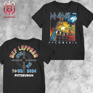 Def Leppard Pyromania The Stadium Summer Tour 2024 Event Tee At PNC Park Pittsburgh PA On July 27th 2024 Two Sides Unisex T-Shirt