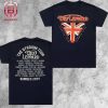 Def Leppard Vintage Jack Summer Stadium Tour 2024 Merchandise Limited Two Sides Unisex T-Shirt