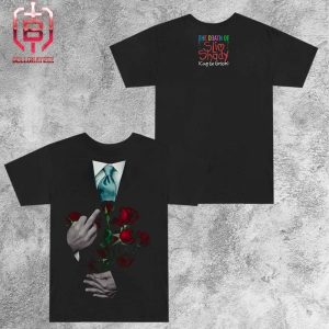Eminem The Death Of Slim Shady Middle Finger Rose Tee Merchandise Limited Two Sides Unisex T-Shirt