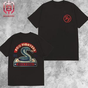 Foo Fighters Everything Or Nothing At All Tour 2024 Cobra Hoodie Tee Merchandise Limited Two Sides Unisex T-Shirt