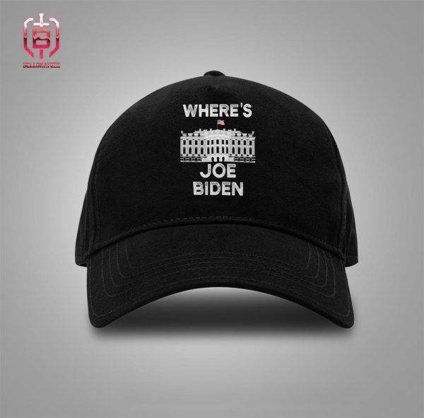 Funny Joe Biden Where’s Joe Political Joke Joe Biden Drops Out America Presidential Race Snapback Classic Hat Cap