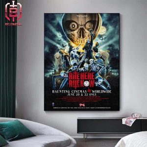Ghost Offcial Poster Rite Here Rite Now Hauting Cinemas Worldwide June 20 And 22 2024 Home Decor Poster Canvas