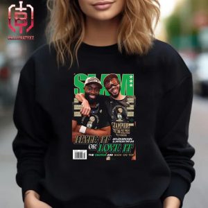 Jaylen Brown And Jayson Tatum On The Slam 251 Lastest Cover Issue Hate It Or Love It The Celtics Are Back On Top Unisex T-Shirt