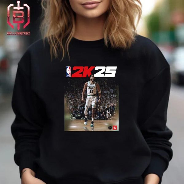 Jayson Tatum Of Boston Celtics Is NBA 2K25 Officially Cover Star Unisex T-Shirt