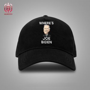Joe Biden Withdraw America Presidential Race Funny Joe Biden Where’s Joe Political Joke Snapback Classic Hat Cap