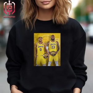 Lebron And Bronny Are The First Father-Son Duo To Play In The Nba At The Same Time And On The Same Team Unisex T-Shirt