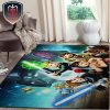 Kylo Ren Star Wars Movie Rug Star Wars Lightsabers Rug Carpet Us Gift Decor