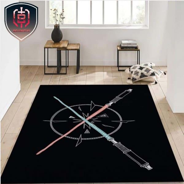 Lightsabers Rug Star Wars Arts Rug Carpet Home Us Decor