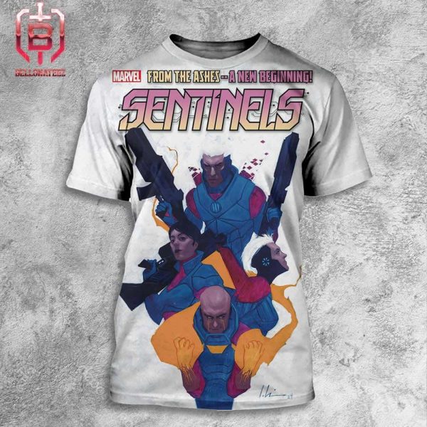 Marvel Comics Announces Sentinels From The Ashes A New Beginning By Writer Alex Paknadel All Over Print Shirt