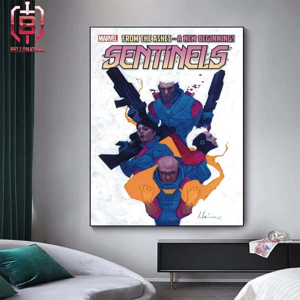 Marvel Comics Announces Sentinels From The Ashes A New Beginning By Writer Alex Paknadel Home Decor Poster Canvas