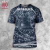 Metallica Creeping Death Merchandise Limited Edition Screen Printed All Over Print Shirt